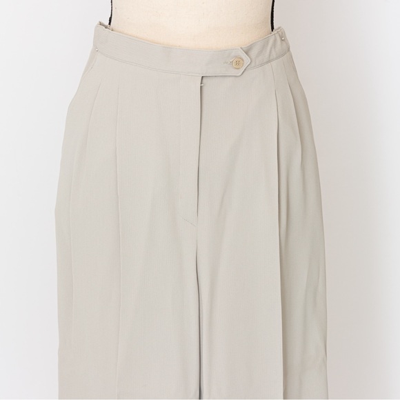 Alex New York neutral sand tan pantsuit tailored high waist monohchomatic 10 - Picture 7 of 16